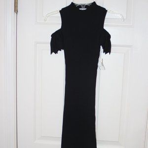 NWT Renvy Tight Ribbed Jersey Dress with Shoulder Cutouts